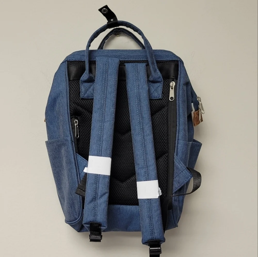 Anello Classic Blue Cross Bottle Series Regular Backpack